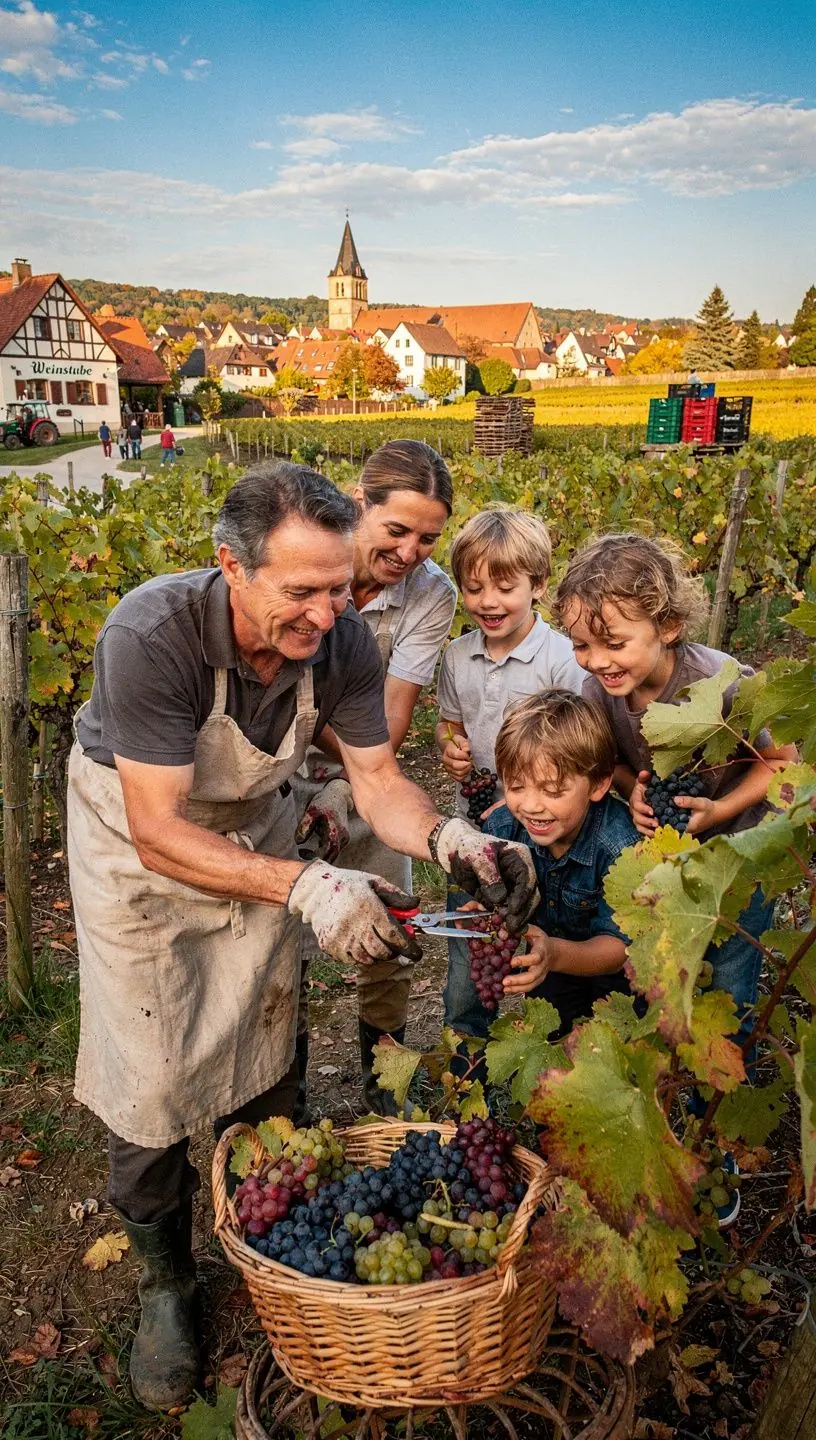 Ein Bus mit Rampenzugang hält an einer Haltestelle in einer deutschen Stadt.