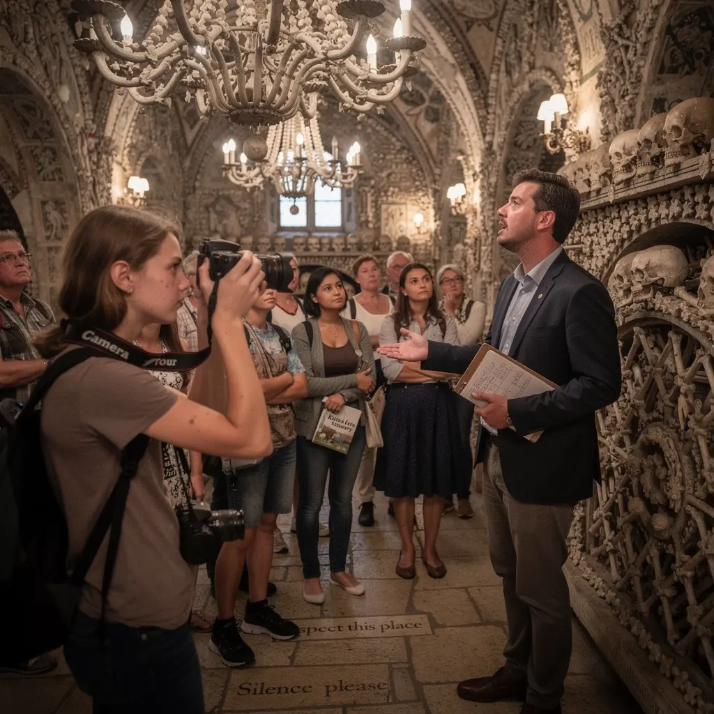 Zámek Český Krumlov obklopený zelenými parky a řekou Vltavou.