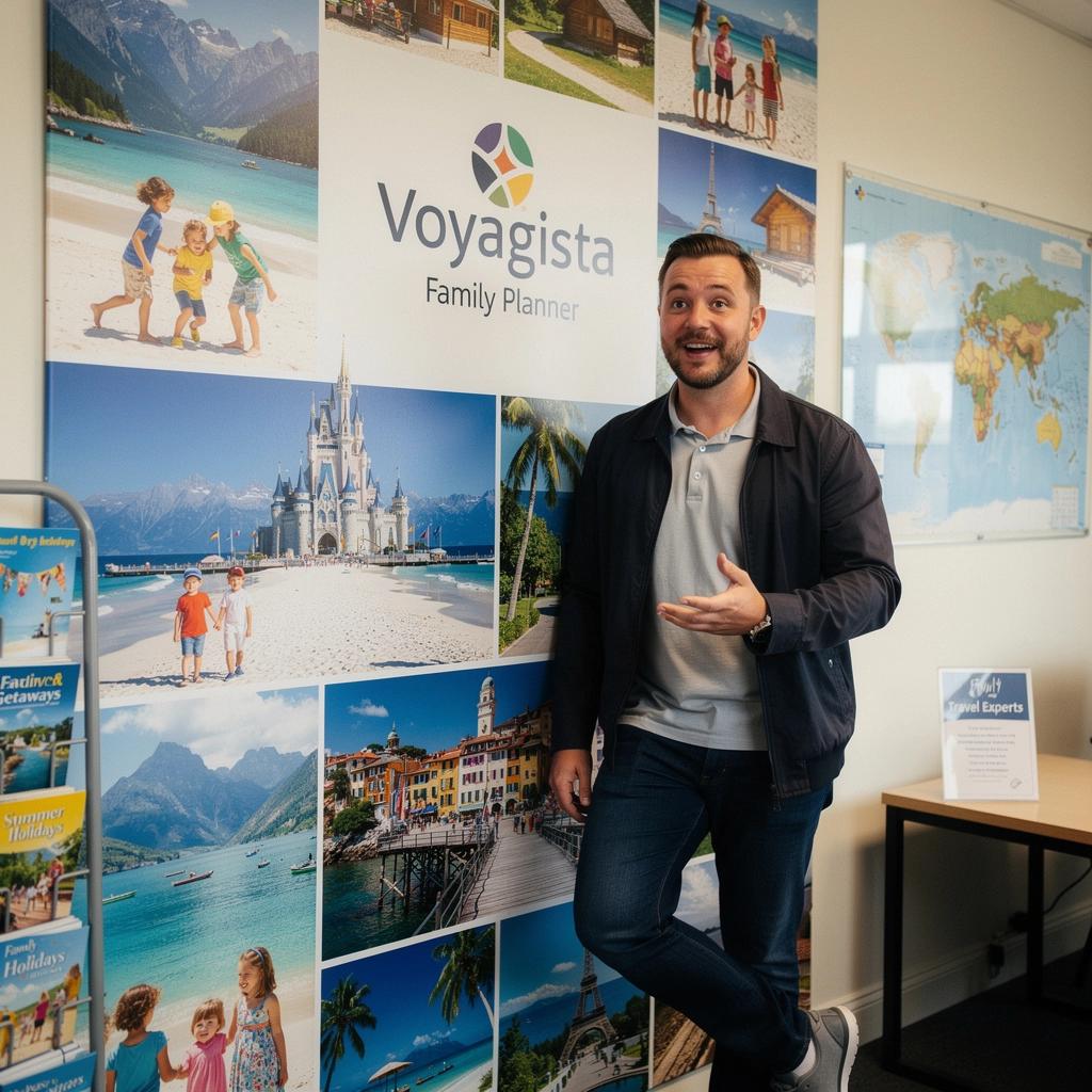 Ein Schild weist auf einen barrierefreien Wanderweg in den deutschen Alpen hin.